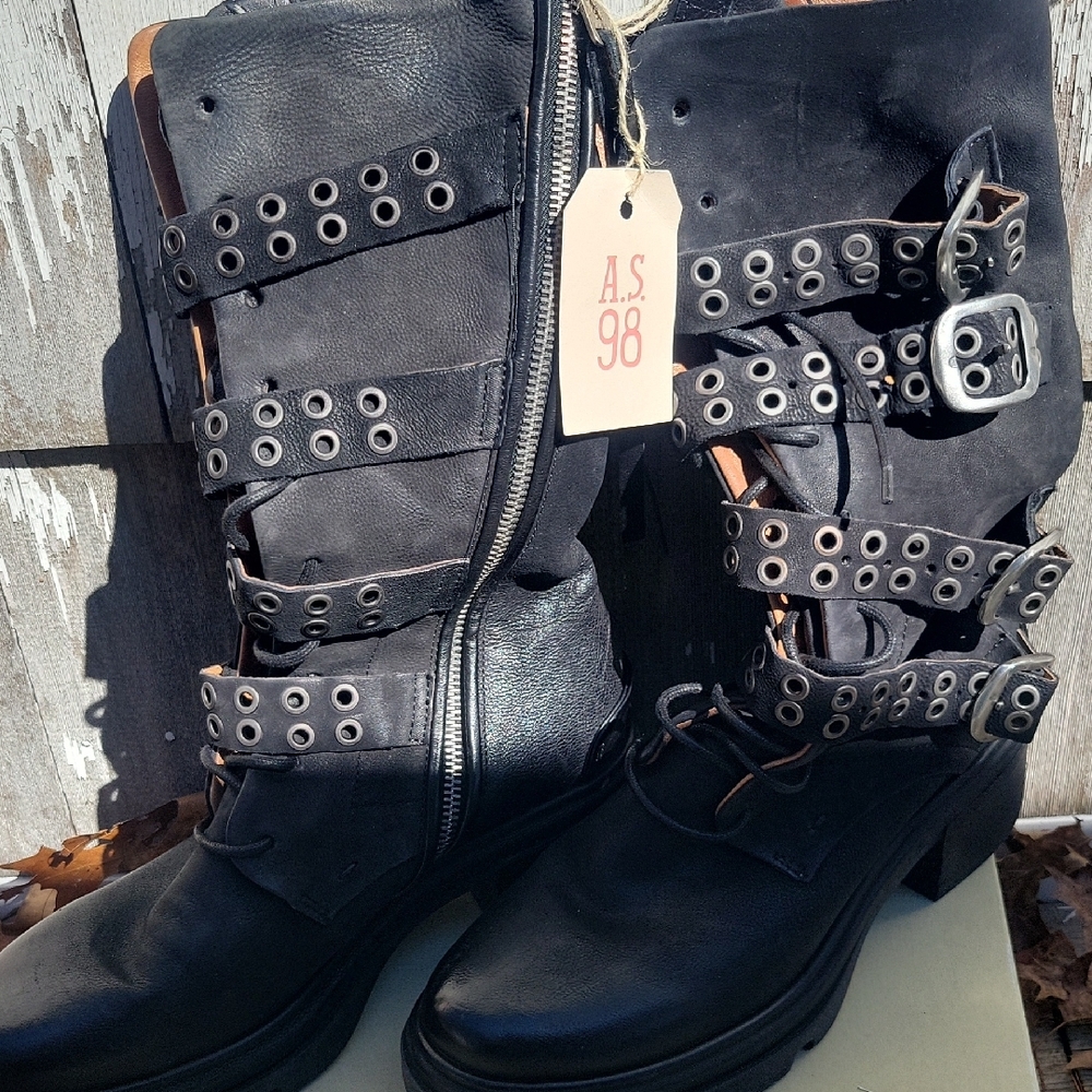 A.S 98 Ellington Moto Boot - Picture 3 of 16